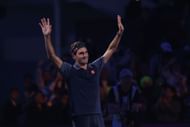 Roger Federer at 2024 Shanghai Rolex Masters - Day 12 - Source: Getty